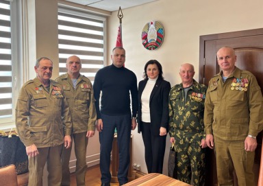 Чествование воинов-интернационалистов